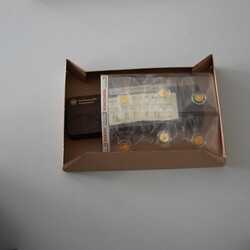 BUNDESREPUBLIK GOLD, Partie mit sechs Stück 20 Euro Goldmünzen aus ...