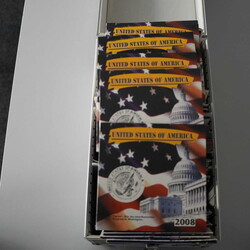 EURO EUROPA UND ETWAS USA, bunte Partie mit 36 fast nur offiziellen ...