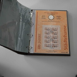 NUMISBLÄTTER, Sammlung Numisblätter der Deutschen Post ex 2004/2008 ...
