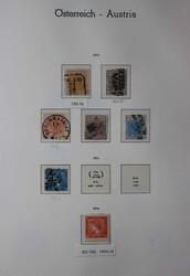 1850/1980, anfangs gestempelte und ab 1922 allermeist postfrische ...