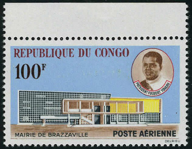 N° 11, 100 f Mairie de Brazzaville, T.B
