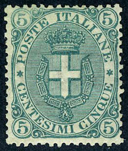 N° 57, 5c vert, excellent centrage, TB, signé Diéna