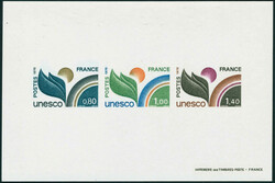 N° 50/52, la série Unesco ND + 3 épreuves de luxe + épreuve ...