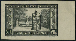 N°119/134. La série Jardins non dentelée. Tous BdF (sauf 126, 128A ...