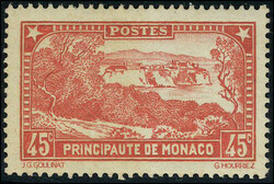 N° 123a, 45c rouge brique T.B