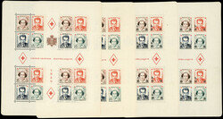 N° 3A/4B, les 4 blocs Croix Rouge, TB - Ph.WEB