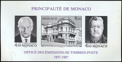 N° 39a, Bloc du Cinquantenaire OETP Non-dentelé x 10 ex., TB