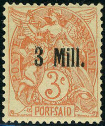 2590: Französische Post in Ägypten - Alexandria