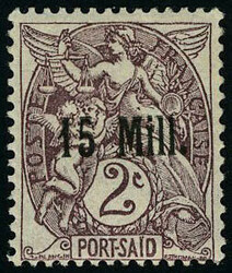 2590: Französische Post in Ägypten - Alexandria
