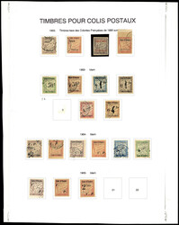2435: Costa d' Avorio - Parcel stamps