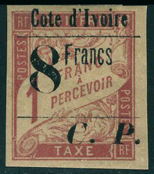 2435: Costa d' Avorio - Parcel stamps