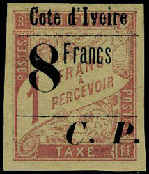 2435: Costa d' Avorio - Parcel stamps