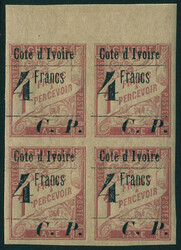 2435: Costa d' Avorio - Parcel stamps