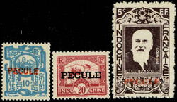2705: Französisch Indochina Allgemeine Ausgaben - Stempelmarken