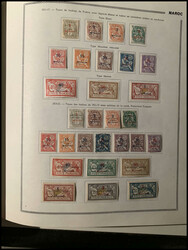 Collection complète (sf les timbres très chers) du N°1 à l'année ...
