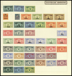 Collection complète jusqu'au N° 279 (année 1968 sf N° 58A) + Taxe ...