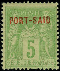 2600: Französische Post in Ägypten - Port Said