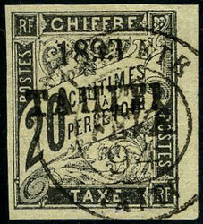 6155: 大溪地 - Postage due stamps