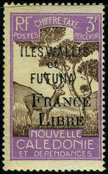 6695: Wallis e Futuna - Postage due stamps