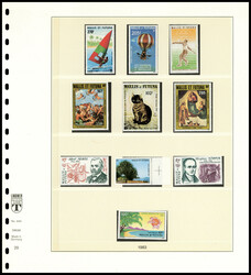 Collection complète de 1981 à 2017 inclus : Poste, PA, BF... ...