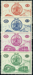 1810: ベルギー - Parcel stamps