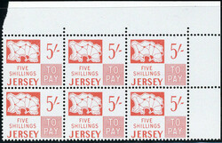 3760: ジャージー - Postage due stamps