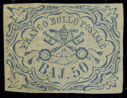 N° 10, 50baj bleu, T.B. rare, signé Diéna + certificat, Sassone ...