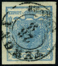N° 5b, 45c, Sassone 17b, papier à cote vertical, Azzuro Ardesia, ...