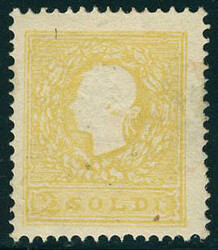 N° 10, 2s jaune, type II, T.B. Sassone 550 € NSG