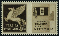 Timbres de propagande de guerre, Sassone N° 12A/12C, TB