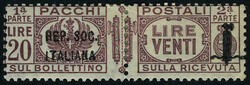 3415150: Italien Republik Soziale Italiano - Paketmarken