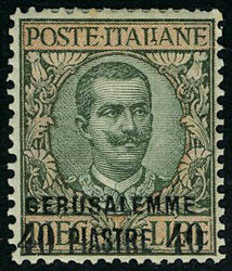 3535: Italienische Post in der Levante