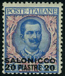 3535: Italienische Post in der Levante