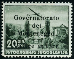 3490: Italien Besetzung II. WK Montenegro