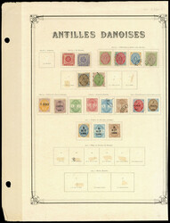 2385: Danish West Indies - Bulk lot