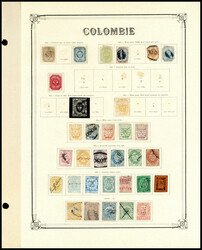 Très jolie collection s/feuilles Yvert et Tellier, des origines à ...