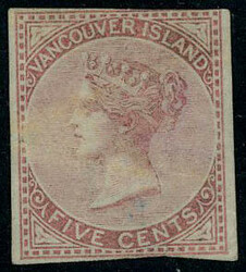 N° 2, 5c carmin Pd bon aspect pour ce timbre rare signé + ...