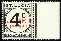 6035: Santa Lucía - Postage due stamps