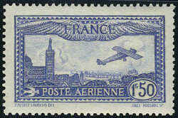 N° 6b, 1f50 outremer vif, T.B