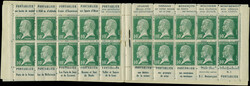 N° 170-CP1, 10c Pasteur, Pubs des villes du Doubs sur marges, S.93, ...