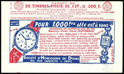 N° 1011-C20, 15f Muller, Liebig-Bic-Liebig-Bic, S.5-55 N° et Cd ...