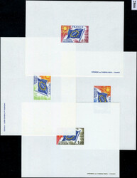 N° 46/9, les 4 val., épreuves de luxe, BT - Photo WEB