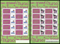 N° 3637A, + 3637Ab, les 2 feuillets de 10 TB - Photo Web