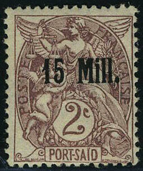 N° 36b + 44a, 3m sur 3c et 15m sur 2c erreur sur Port Saïd TB 10% ...