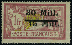 N° 50, 30m sur 15m sur 1F Merson signé Brun 10% discount for unsold ...