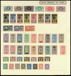 Le pays complet s/feuilles d'album, TB - Ph. WEB