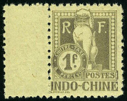 N° 15a, 1F gris dentelé 11 BdF, TB 10% discount for unsold lots. 