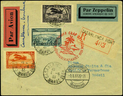 Zeppelin 4è SAF 1933 pour le Brésil, TB 10% discount for unsold ...