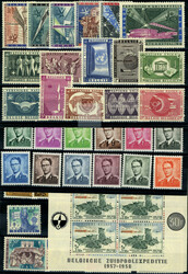 N° 1046/1089, Année complète 1958 + BF N° 31, TB