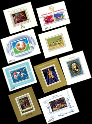 N° 105/108 + 110-113-113a-114-114a. T.B 10% discount for unsold lots.